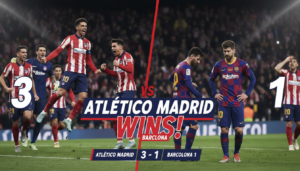 Kết quả Atletico Madrid vs Barcelona