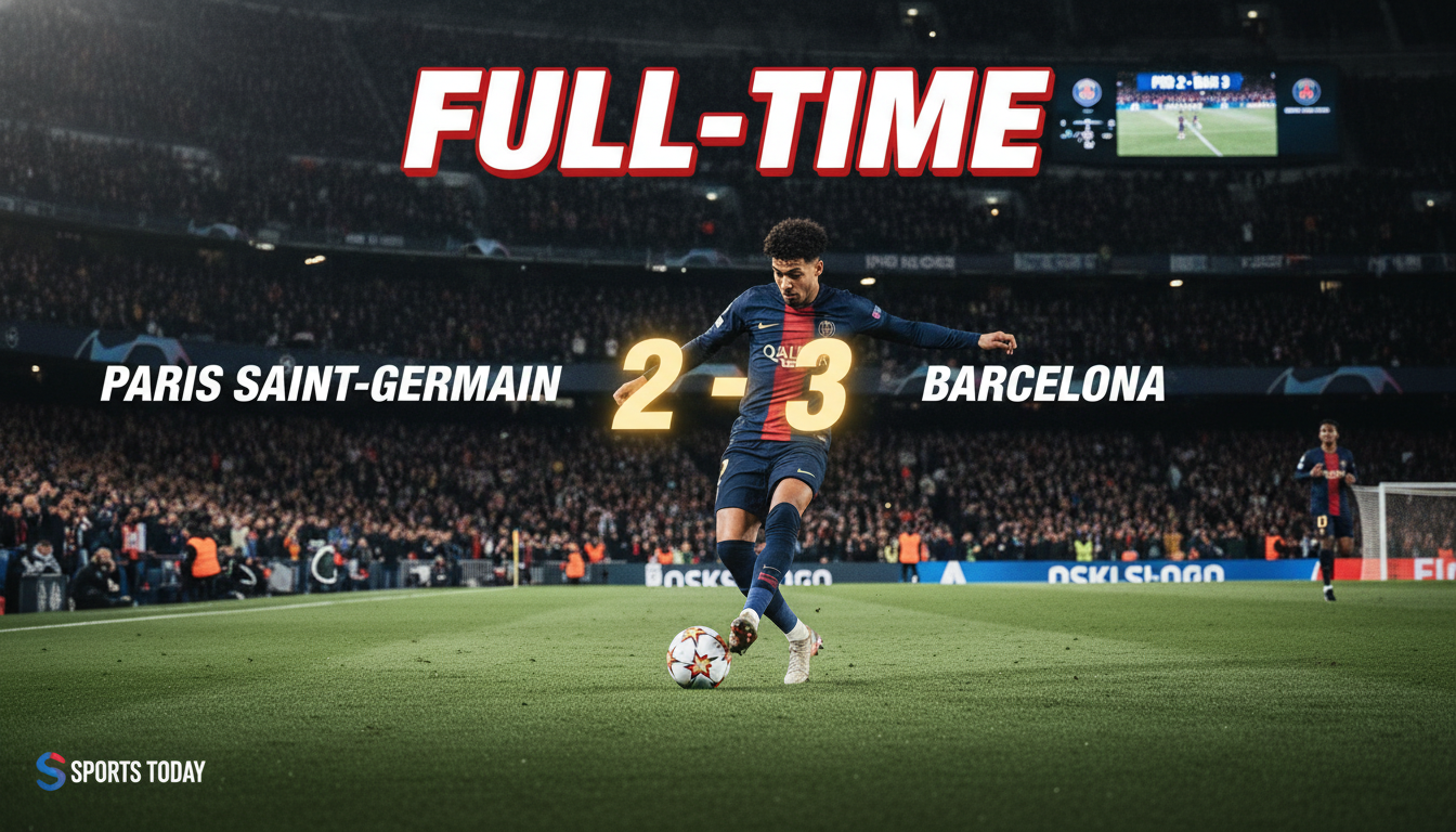 Kết quả PSG vs Barcelona