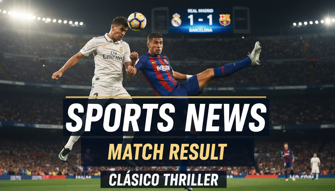 Kết quả Real Madrid vs Barcelona