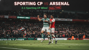 Kết quả Sporting CP vs Arsenal
